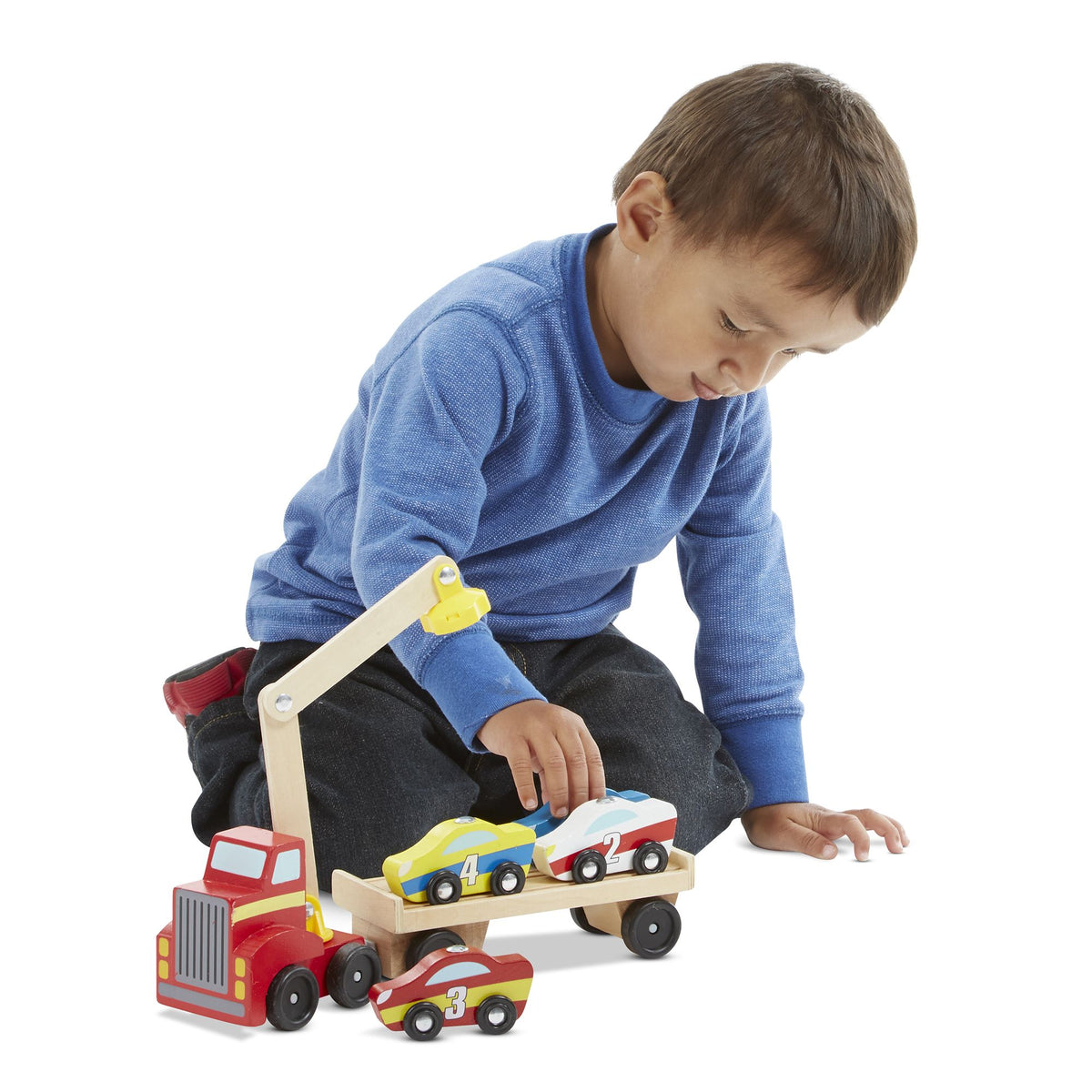 melissa and doug magnetic car loader