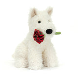 Jellycat - Munro Scottie Dog "Love You"