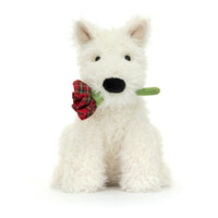 Jellycat - Munro Scottie Dog "Love You"