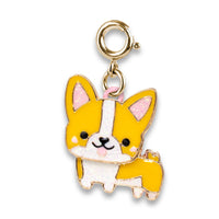 Charm It! - Gold Corgi Charm