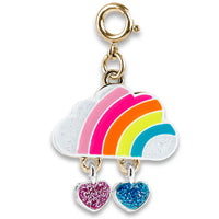 Charm It! - Gold Rainbow Cloud Charm