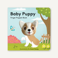 Chronicle Books - Finger Puppet Book - Baby Puppy