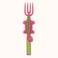 Constructive Eating - Pink Dino Fork