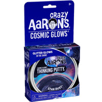 Crazy Aaron's Thinking Putty - 4" Cosmic Glows - Star Dust