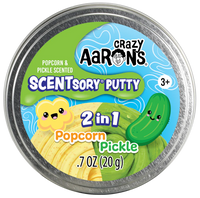 Crazy Aaron's - SCENTsory Duos Putty - Popcorn/Pickle