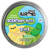 Crazy Aaron's - SCENTsory Duos Putty - Popcorn/Pickle