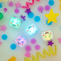 Glo Pals Light Up Bath Cubes - 4 Pack - Party Pal