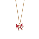 Great Pretenders - Holiday Bow Necklace