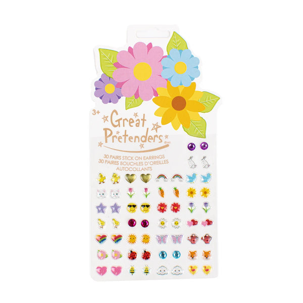 Great Pretenders - Spring Flowers Sticker Earrings