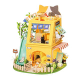 Hands Craft - DIY Miniature House Kit - Cat House