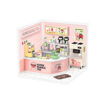 Hands Craft - DIY Miniature Dollhouse Kit - Double Joy Bubble Tea