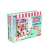 Hands Craft - Hello Kitty Bookstore - DIY Miniature House Kit