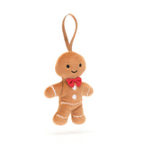 Jellycat - Festive Folly Gingerbread Fred Ornament