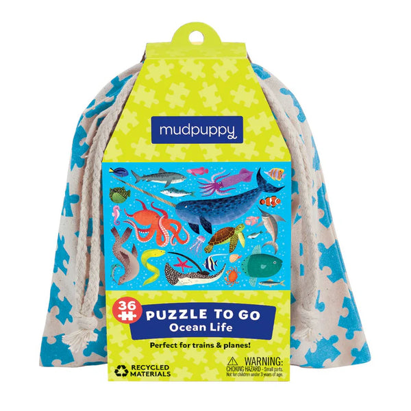 Mudpuppy - Ocean Life - Puzzle to Go