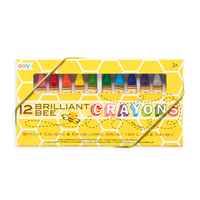 Ooly - Brilliant Bee Crayons - Set of 12