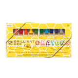 Ooly - Brilliant Bee Crayons - Set of 12