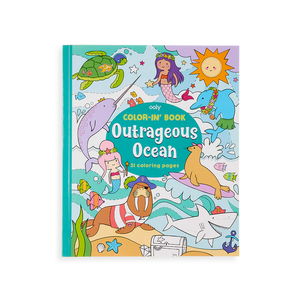 Ooly - Color-in' Book - Outrageous Ocean