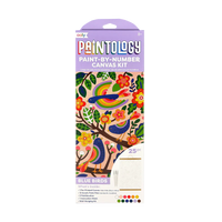 Ooly - Paintology Paint-by-Number Canvas Kit - Blue Birds