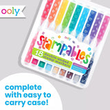 Ooly - Stampables Double-Ended Stamp Markers - Set of 18