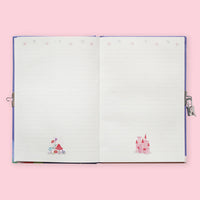 Tiger Tribe - Lockable Diary - Unicorn Rainbows