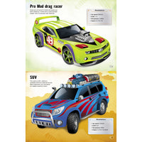 Usborne - Build Your Own Sticker Book - Cars