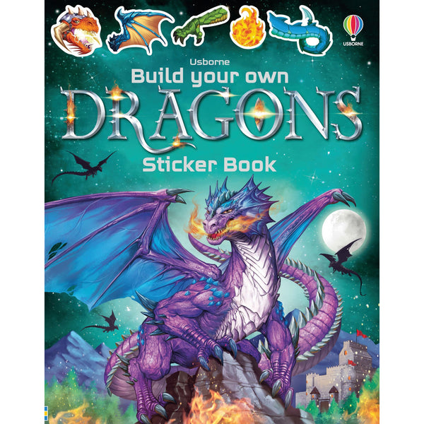 Usborne - Build Your Own Sticker Book - Dragons