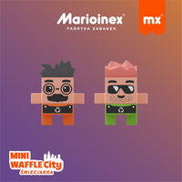 Marioinex - Mini Waffle City - Recycling Truck