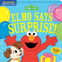 Workman Publishing - Indestructibles Baby Books - Sesame Street: Elmo Says Surprise!