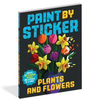 Workman Publishing - Paint by Sticker - Plants and Flowers