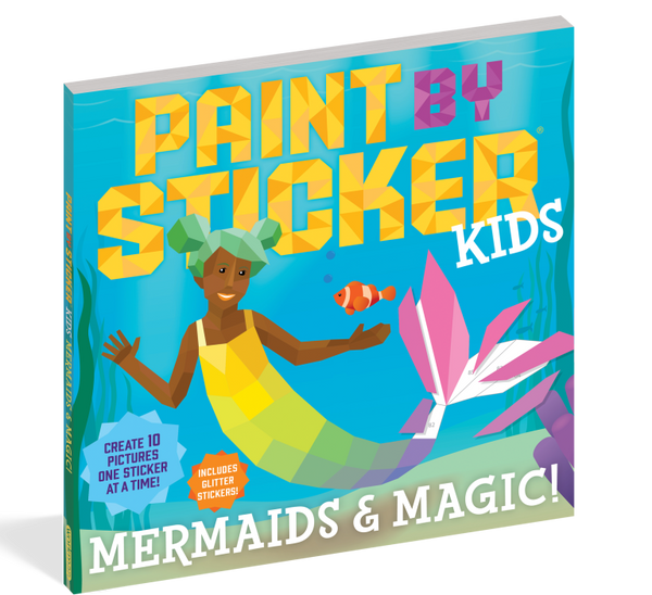 Workman Publishing - Paint by Sticker Kids - Mermaids & Magic